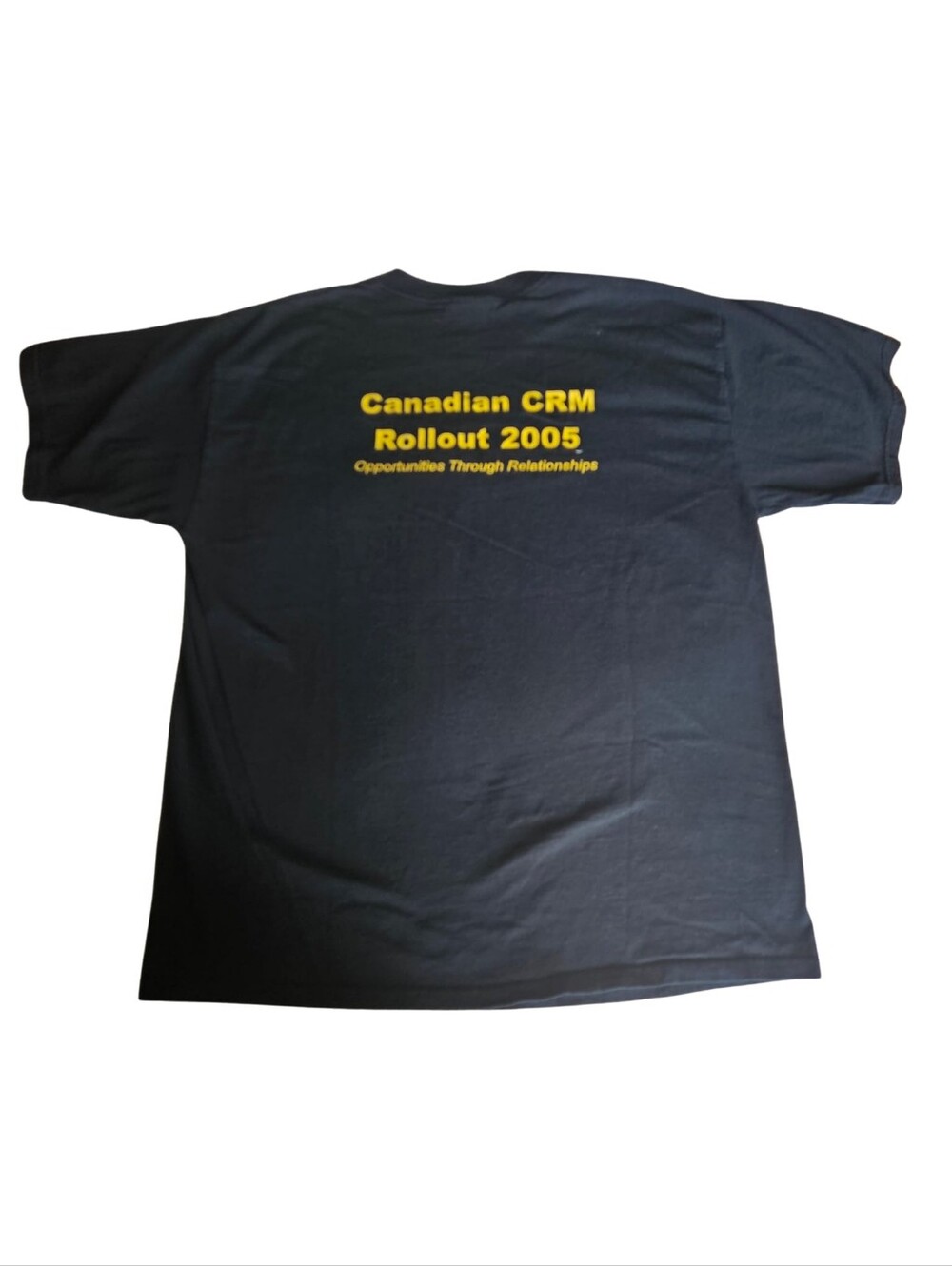 100% Cotton Black Short Sleeve Crewneck T-Shirt with Small Chest Logo - Picture 2 of 4
